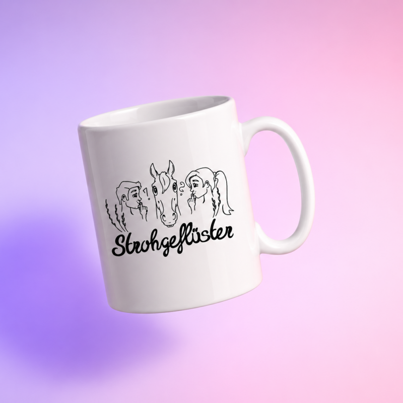 Tasse „Strohgeflüster“