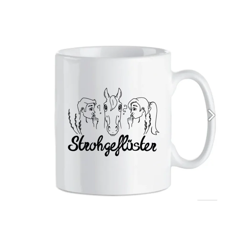 Tasse „Strohgeflüster“