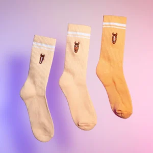 3er Pack Socken Set orange