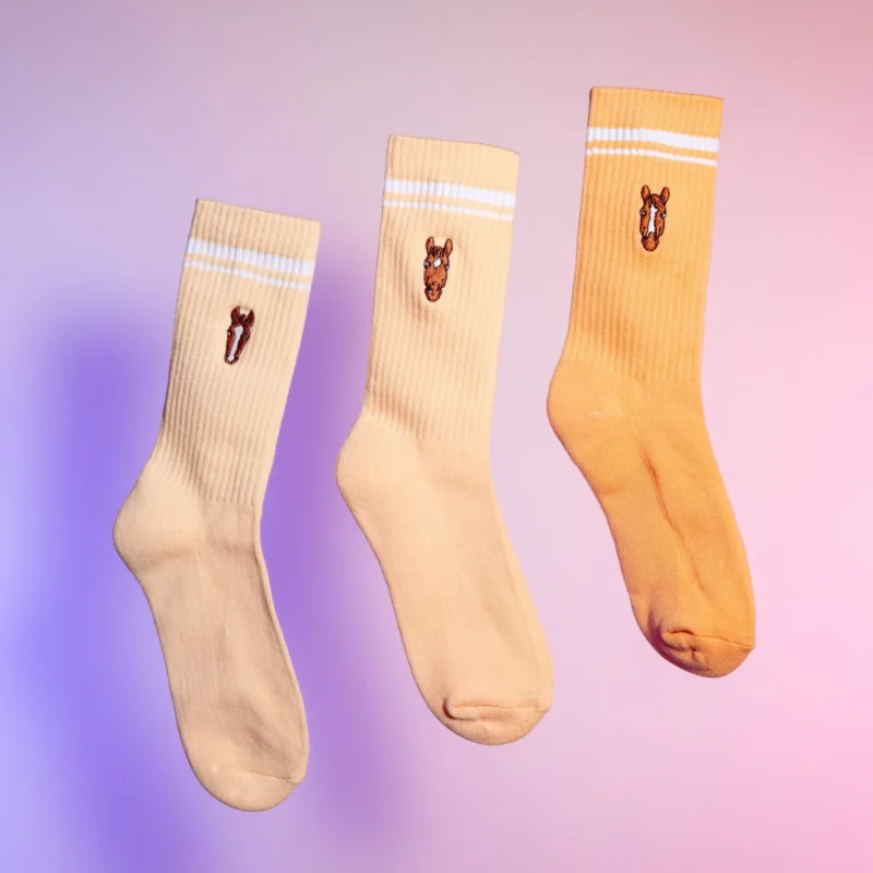 3er Pack Socken Set orange