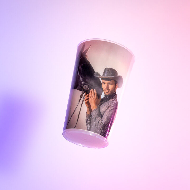 Becher "Patrick mit Moni Kopf"